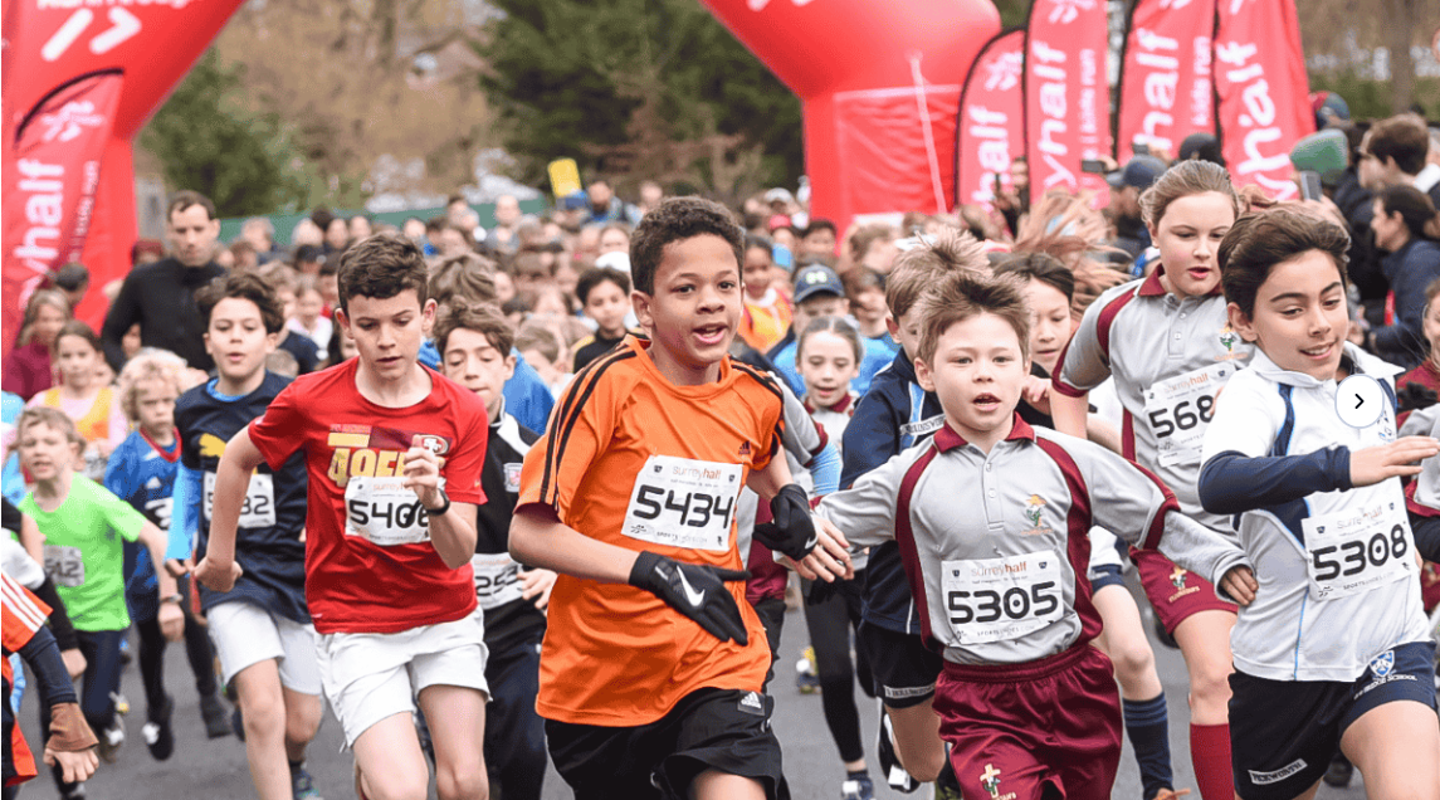 Surrey Half Marathon, including 5K and Kid's Race
