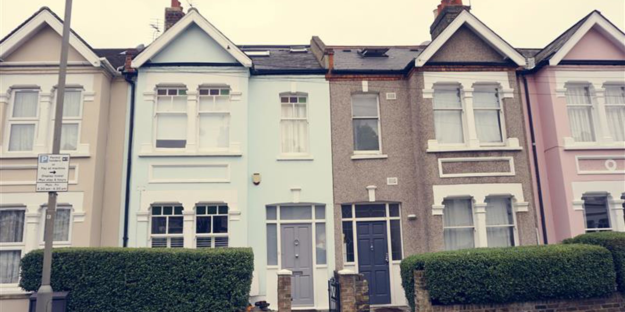 Row Of Houses Symbolising Analysis Of Housing Plan 2