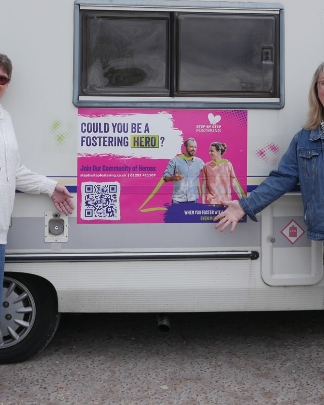 Step by Step Hit the Road for Foster Care Fortnight