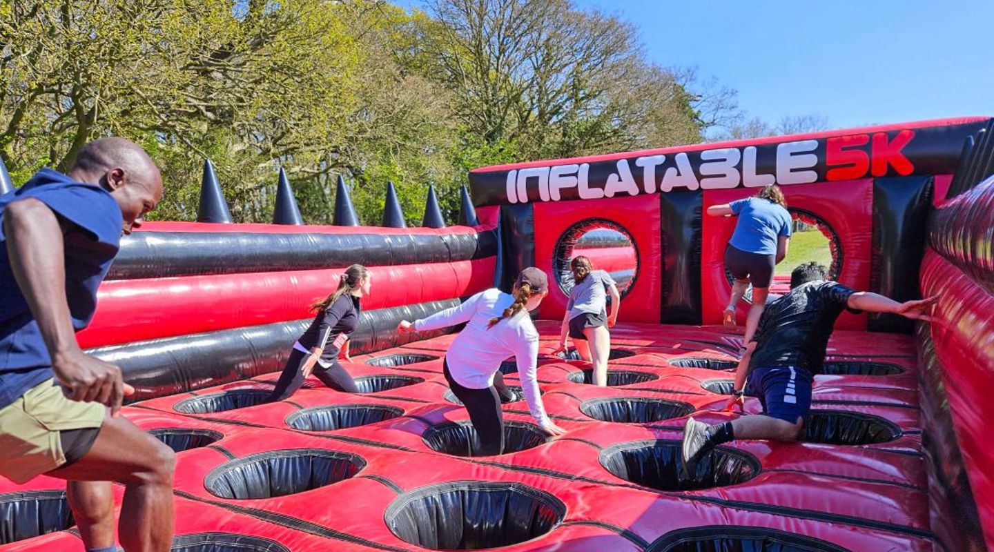 Inflatable Obstacle Course, Guildford