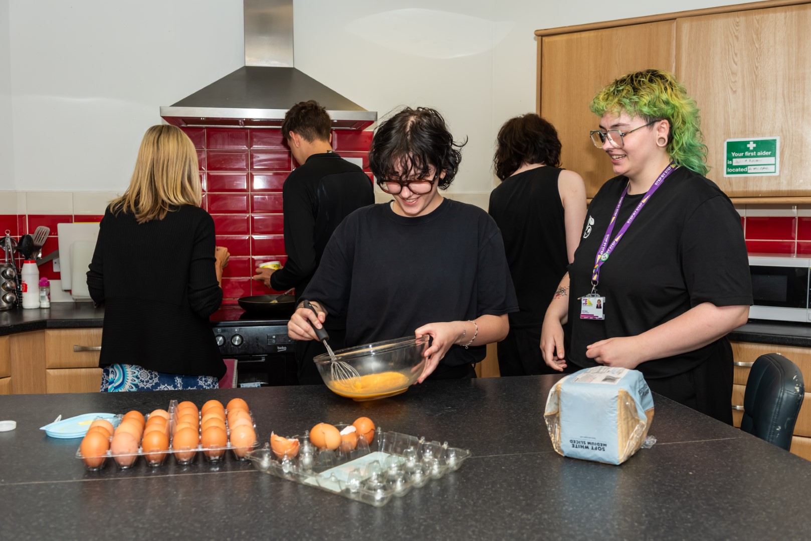 Foyer Supported Accommodation Yp Cooking Session