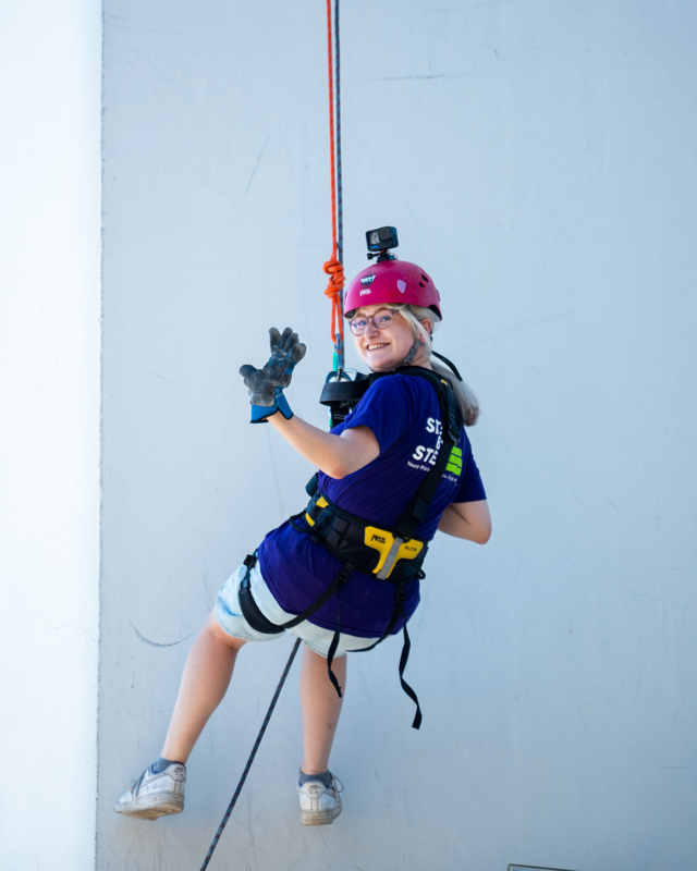 Brave Abseilers Take the Plunge for Young People Facing Homelessness