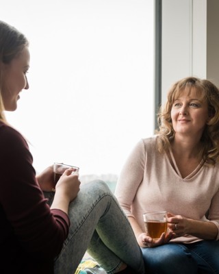 Supported Lodgings Chatting Coffee