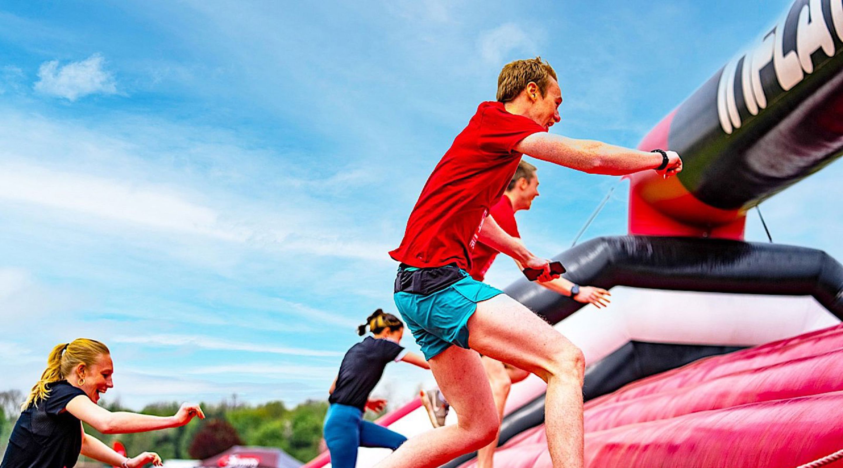 Inflatable Obstacle Course, Bournemouth