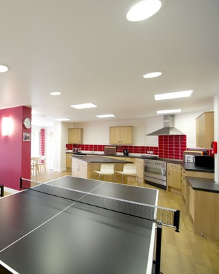 Aldershot Foyer Supported Accommodation Common Room