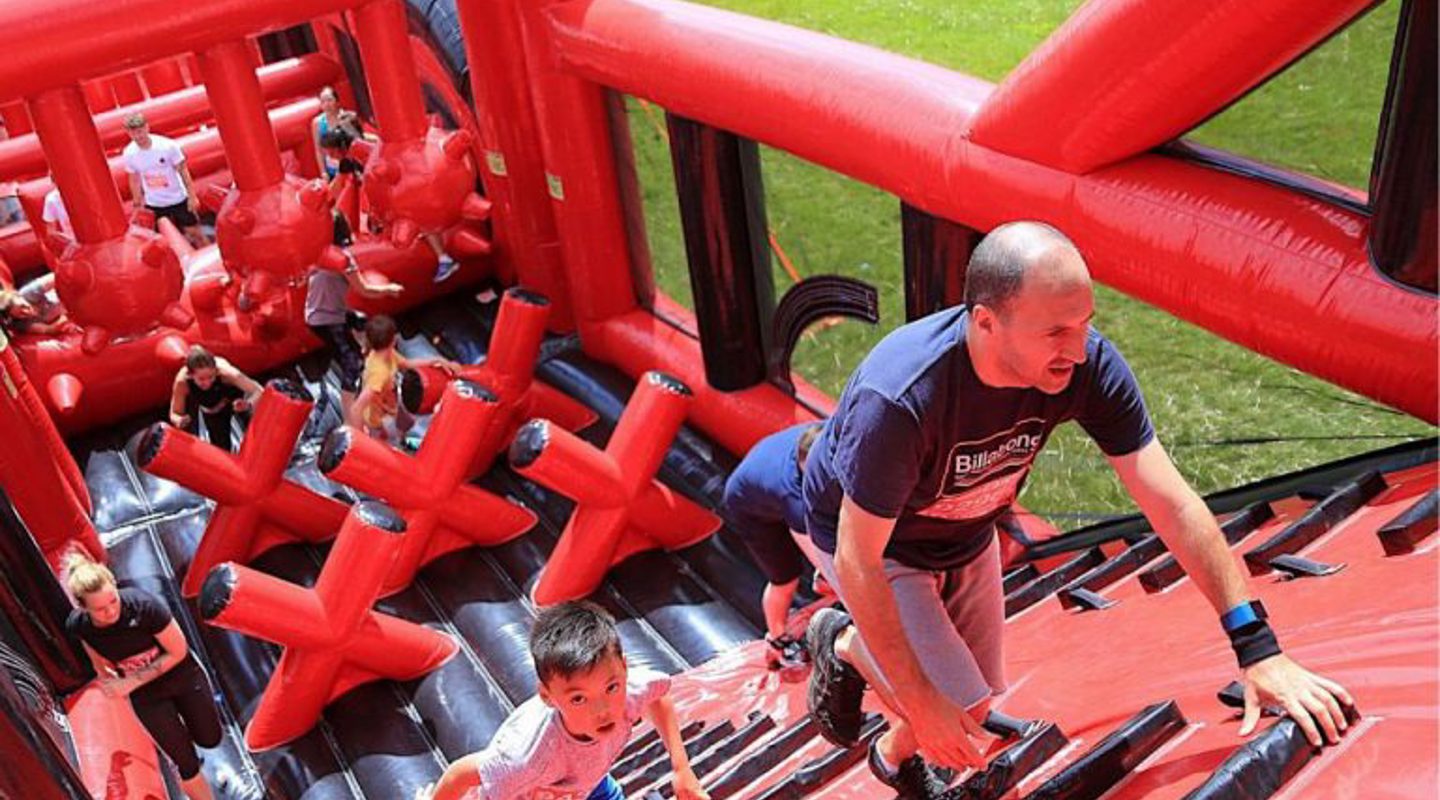 Inflatable Obstacle Course, Southampton