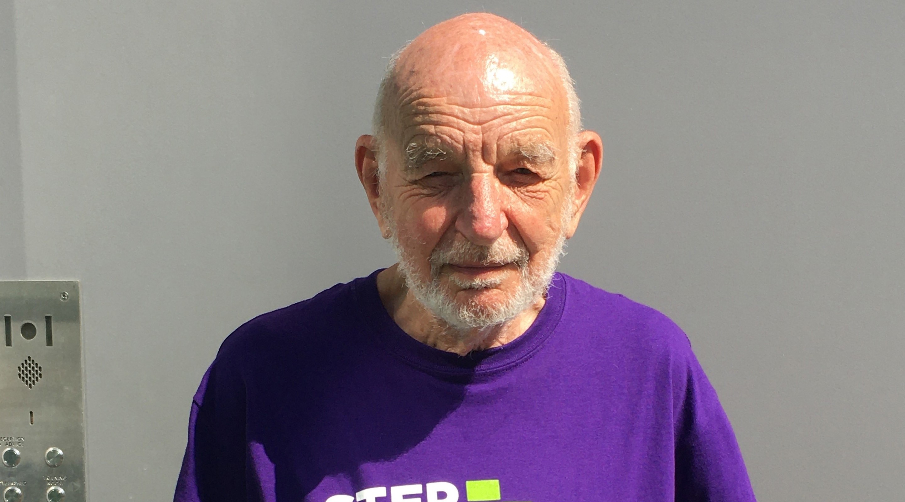91 Year Old Leslie Fundraising for Step by Step
