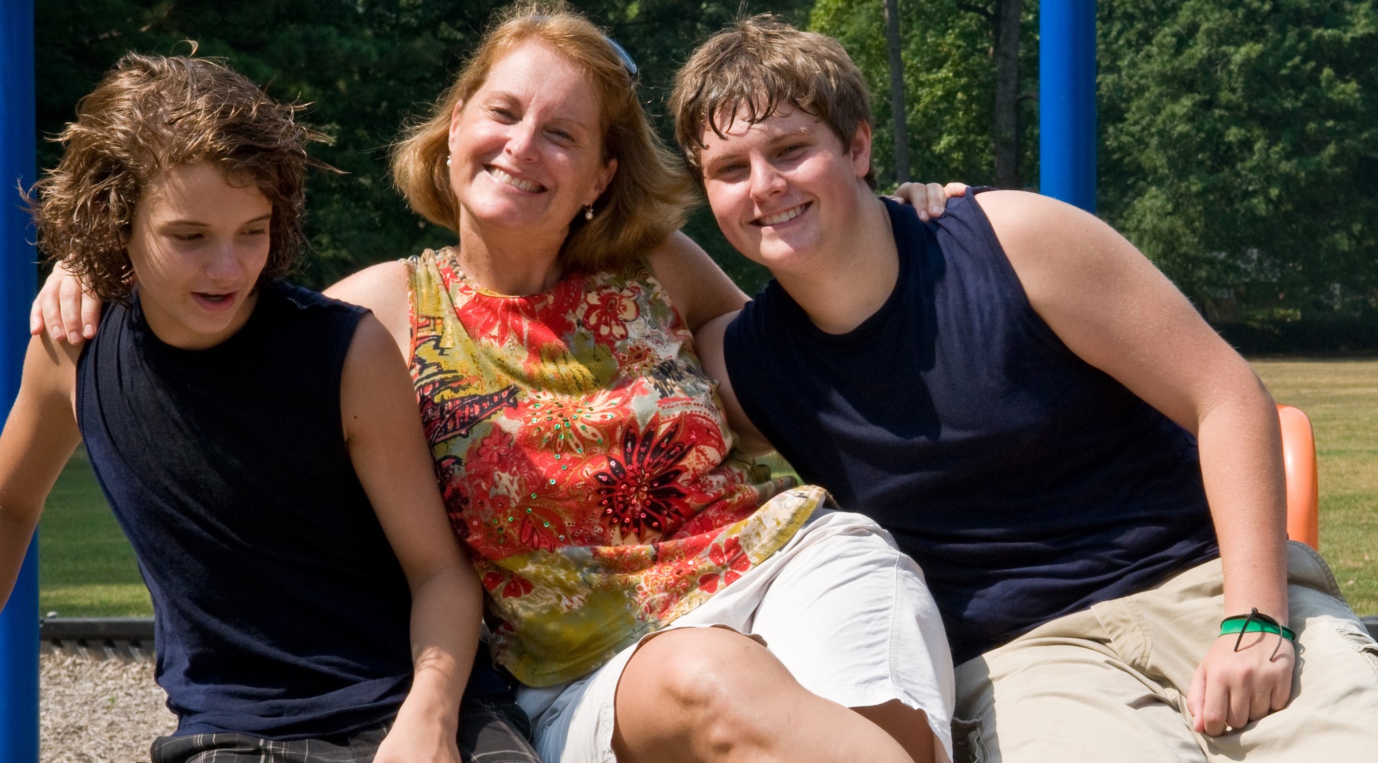 Foster Carer with children