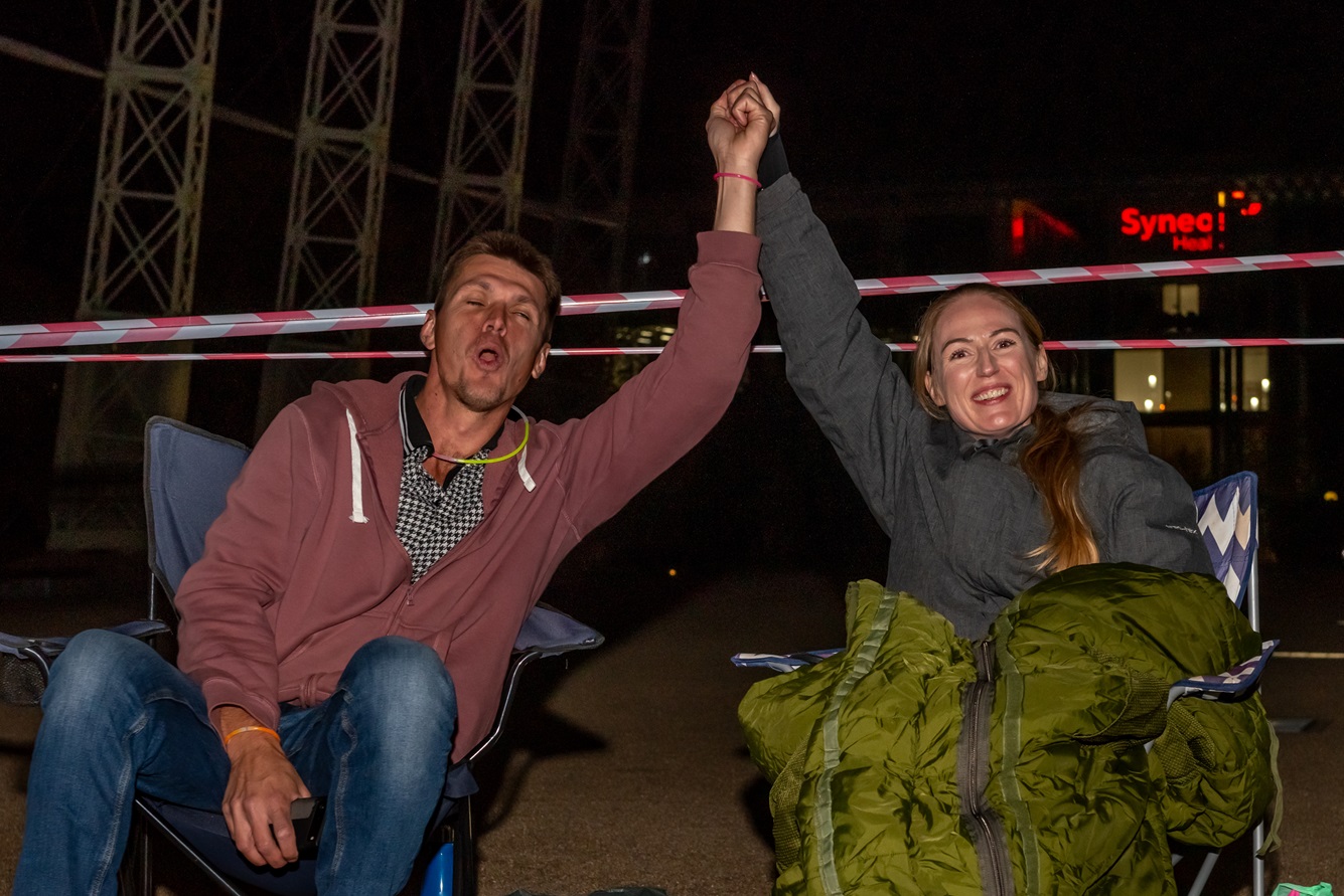 Sleep Out 2024 Couple