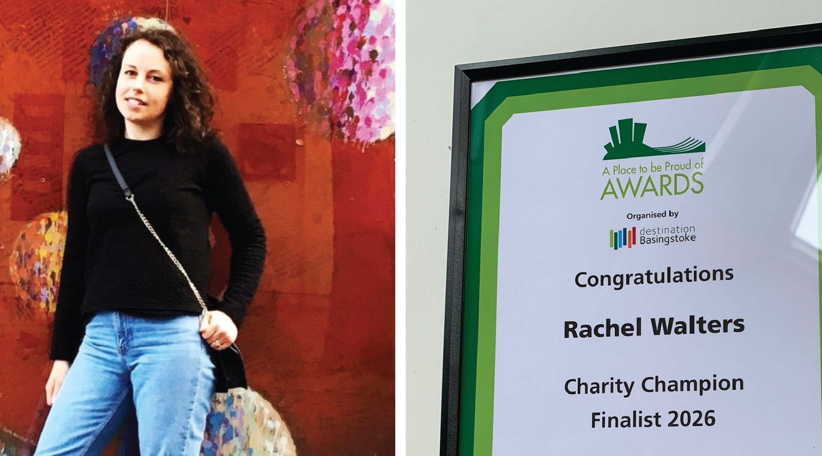 Rachel a Finalist in Place to be Proud of Awards