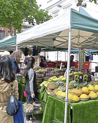 Fabulous Fresh Food At Basingstoke Market