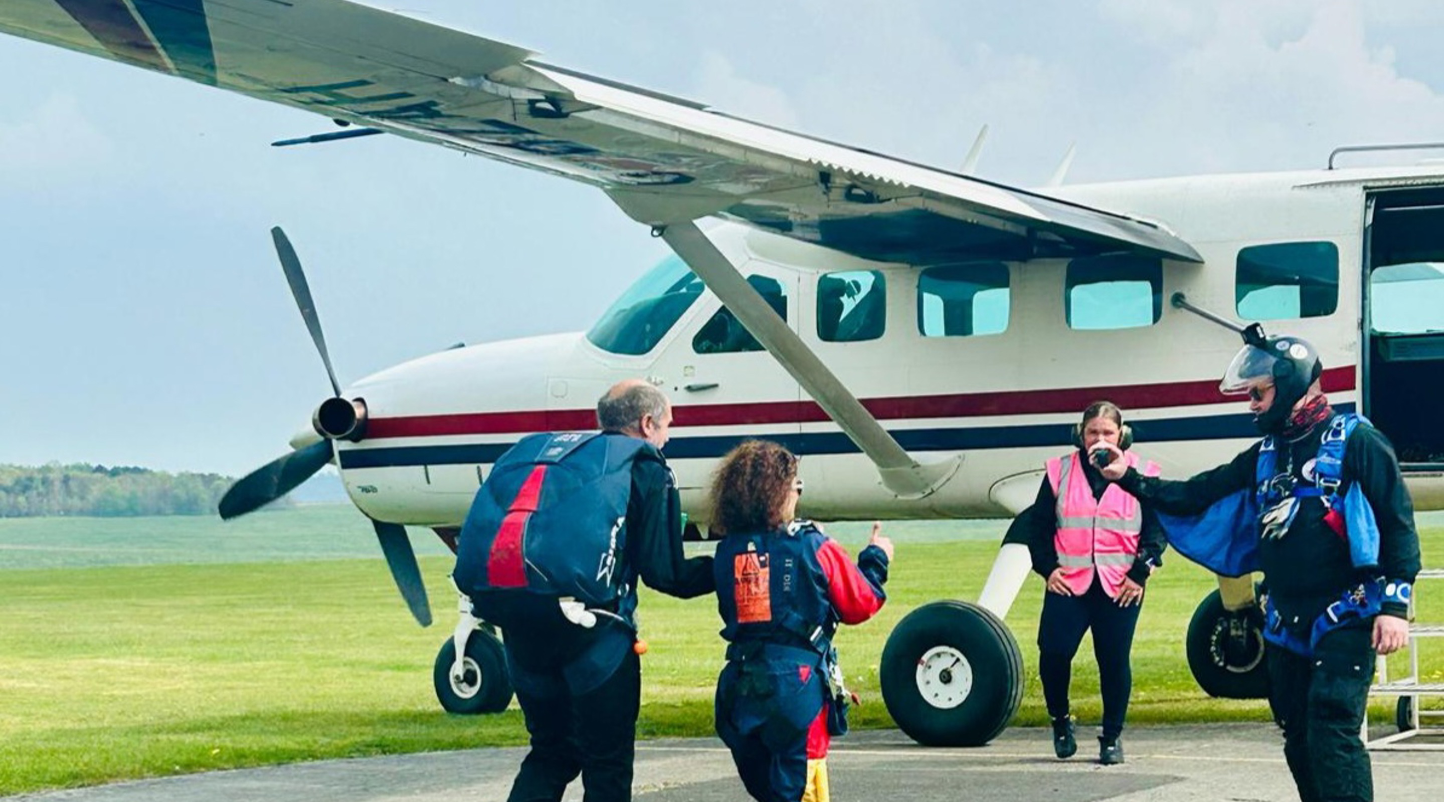 Step by Step Skydive Challenge