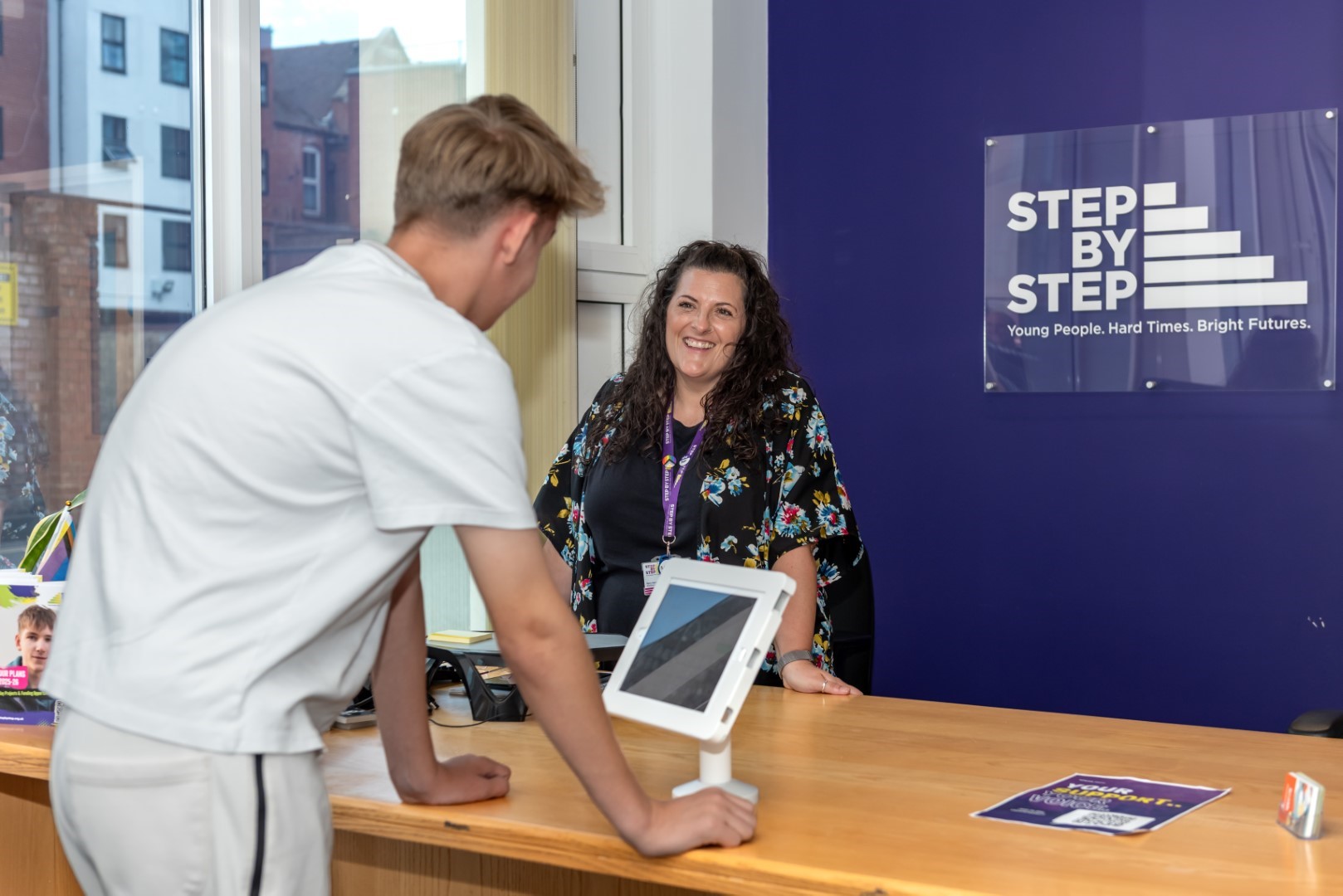 Foyer Yp Arriving At Front Desk
