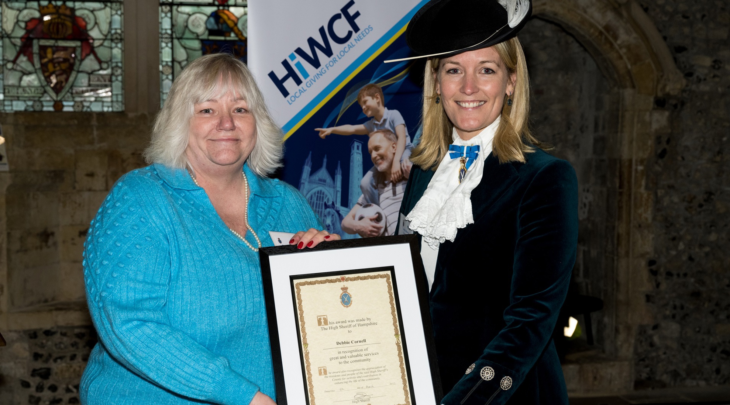 Host Wins Hampshire High Sheriff's Award